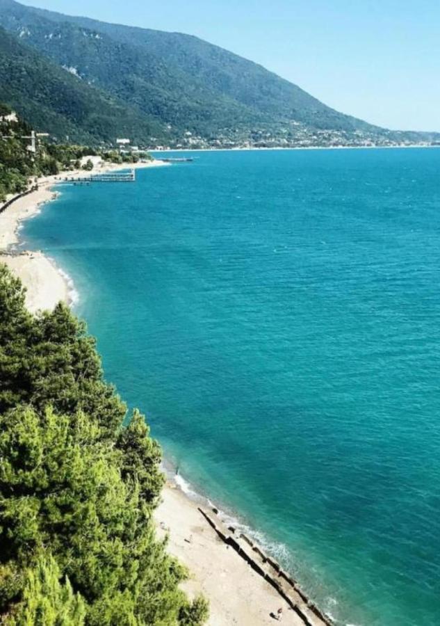 Зеленый Дворик Gagra Bagian luar foto